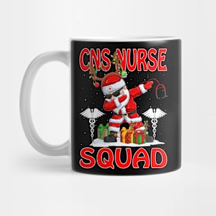 Christmas Cns Nurse Squad Reindeer Pajama Dabing Santa Mug